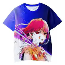 Oshi No Ko T-Shirts Anime Manga 3D Print Streetwear Men Women Casual Fashion Oversized T Shirt Harajuku Kids Tees Tops Clothing