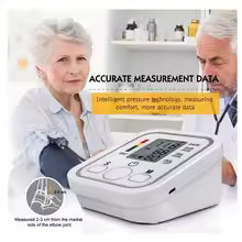 Arm Automatic Blood Pressure Monitor 32 Cuff Medical BP Sphygmomanometer Baumanometer Meter Tonometer Heart Rate Pulse